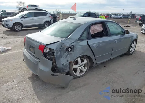 2007 Audi A4 2.0T z USA, uszkodzony, nr VIN WAUBF98E67A105428